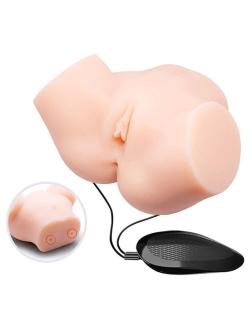 CRAZY BULL - VIBRATORE SAMANTHA PER VAGINA E ANO REALISTICO