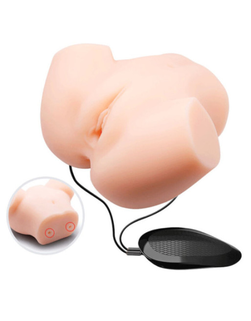 CRAZY BULL - DOPPIA VIBRAZIONE REALISTICA DELLA VAGINA E DELLANO