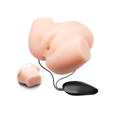 CRAZY BULL - DOPPIA VIBRAZIONE REALISTICA DELLA VAGINA E DELLANO