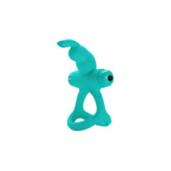 PRETTY LOVE - ANELLO VIBRATORE CONIGLIO VERDE FIGGY