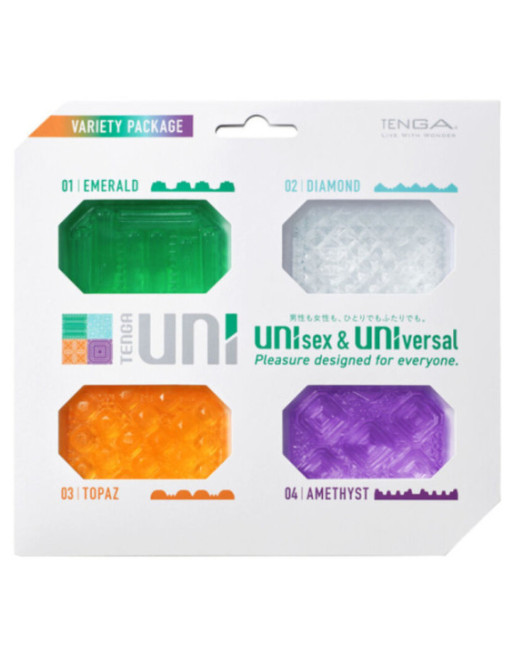 TENGA - CONFEZIONE DITALE MASTURBATORE UNI VARIETY 4 UNIT