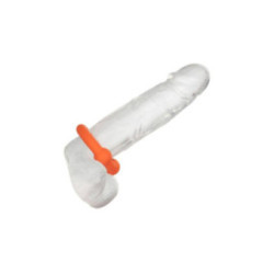 CALEXOTICS - ALPHA ANELLO DUAL BALL ARANCIONE