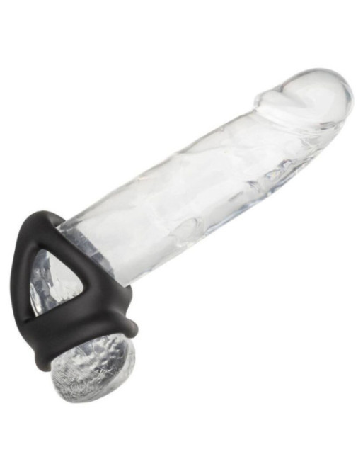 CALEXOTICS - ALPHA ANELLO DUAL CAGE NERO
