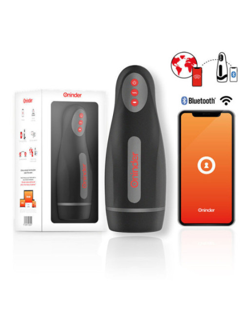 ONINDER - SEOUL MASTURBATORE MASCHILE RICARICABILE 10 VELOCITÀ - APP GRATUITA