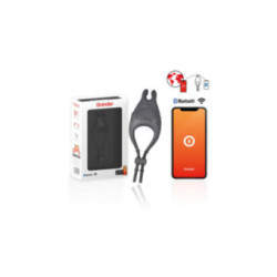 ONINDER - ANELLO VIBRATORE REGOLABILE RICARICABILE PAMPA CON STIMOLATORE CLITORIDE 10 VELOCITÀ - APP GRATUITA