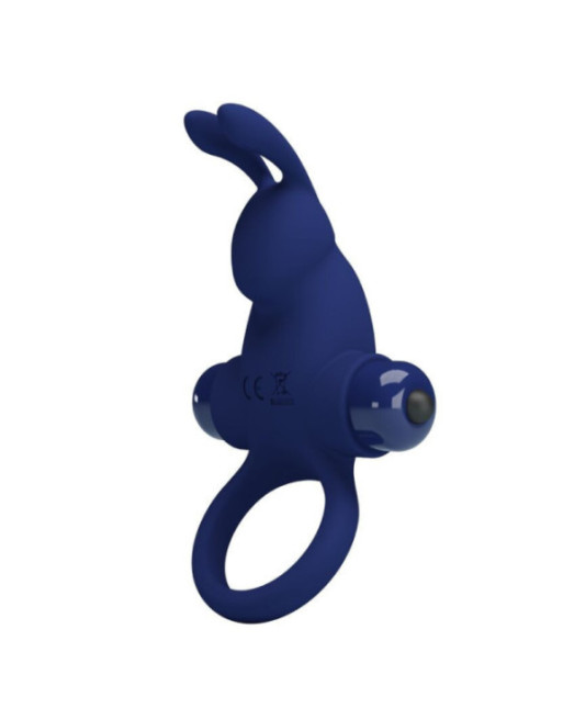 PRETTY LOVE - JIRO ANELLO CONIGLIO CON VIBRAZIONE BLU