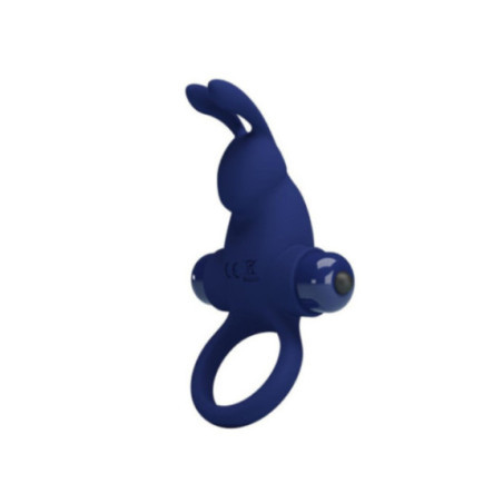 PRETTY LOVE - JIRO ANELLO CONIGLIO CON VIBRAZIONE BLU