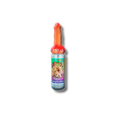 DIABLO PICANTE - BOTTIGLIA PER PENE DI COMPLEANNO CARNE 750 ML