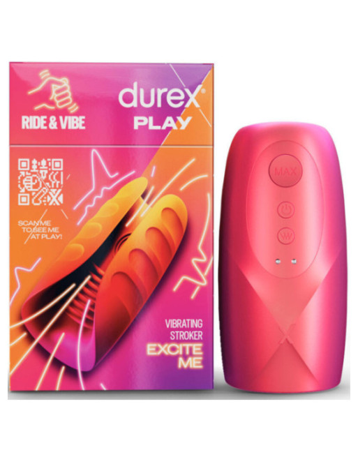 DUREX - MASTURBATORE VIBRATORE TOY RIDE & VIBE