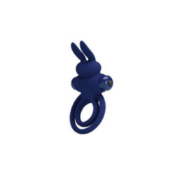 PRETTY LOVE - DAREY DOPPIO ANELLO VIBRANTE CONIGLIO BLU