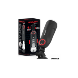 JAMYJOB - MASTURBATORE VAGINALE AUTOMATICO A GRAVITÀ 5 MODALITÀ DI ASPIRAZIONE