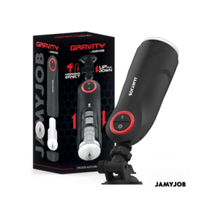 JAMYJOB - MASTURBATORE VAGINALE AUTOMATICO A GRAVITÀ 5 MODALITÀ DI ASPIRAZIONE