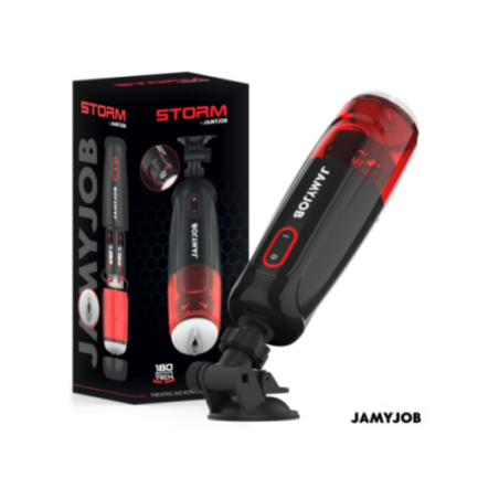 JAMYJOB - STORM MASTURBATORE VAGINA AUTOMATICO 10 MODALITÀ DI ROTAZIONE E SPINTA