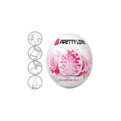 PRETTY LOVE - MASTURBATORE MASCHILE UOVO ROSA