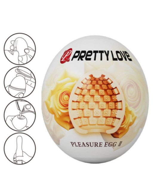 PRETTY LOVE - MASTURBATORE MASCHILE UOVO CARNE