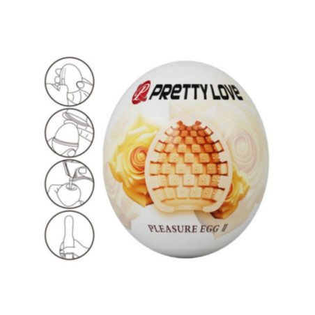 PRETTY LOVE - MASTURBATORE MASCHILE UOVO CARNE