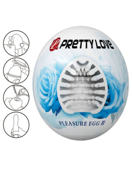 PRETTY LOVE - MASTURBATORE MASCHILE ALBUM D'UOVO