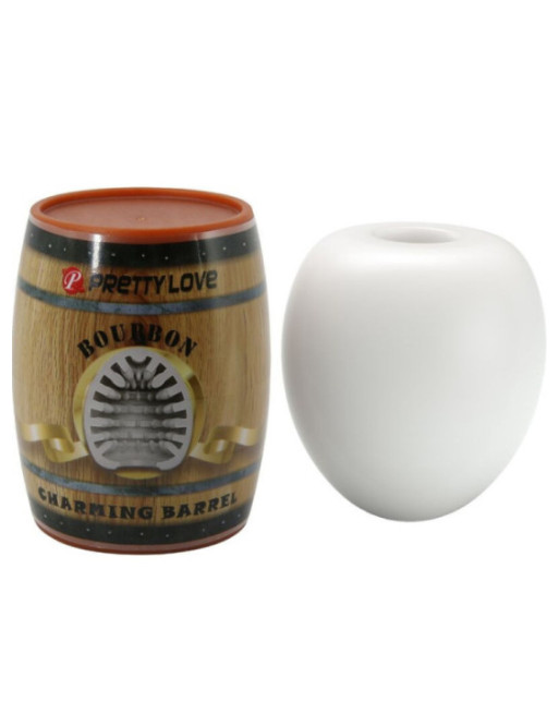 PRETTY LOVE - MASTURBATORE MASCHILE MODELLO BIANCO D'UOVO 2