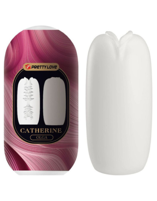 PRETTY LOVE - OLGA MASTURBATORE MASCHILE BIANCO