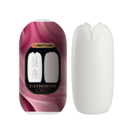 PRETTY LOVE - OLGA MASTURBATORE MASCHILE BIANCO