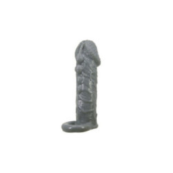 PRETTY LOVE - REALISTICO INGRANDIMENTO DEL PENE E GUAINA RITARDANTE GRIGIO