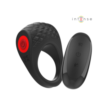 INTENSE - CLOVER VIBRATORE ANELLO PER PENE 10 VIBRAZIONI NERO