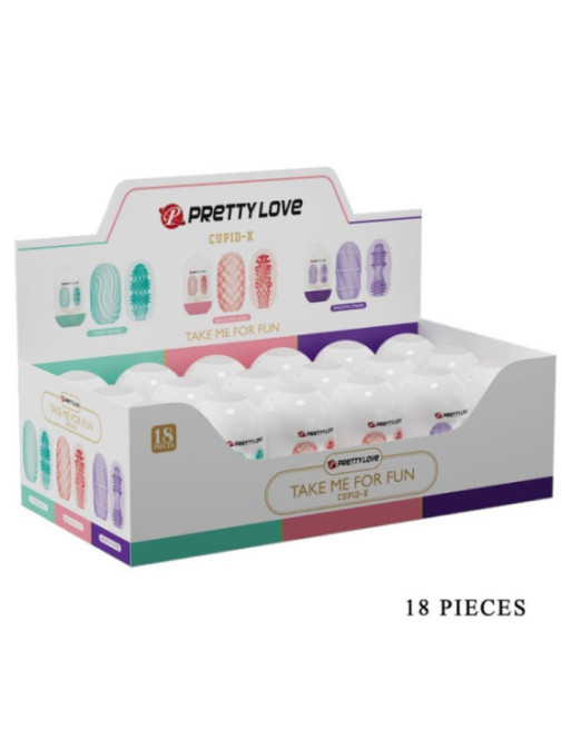 PRETTY LOVE - CUPID X 18 MASTURBATORI MASCHILI DIVERSE TEXTURE