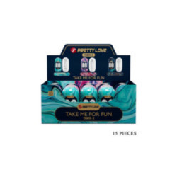 PRETTY LOVE - VENUS X 15 MASTURBATORI MASCHILI IN SILICONE BIANCO