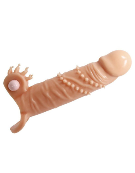 PRETTY LOVE - CONNOR GUAINA PER PENE + STIMOLATORE PER CLITORIDE FLESH