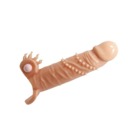 PRETTY LOVE - CONNOR GUAINA PER PENE + STIMOLATORE PER CLITORIDE FLESH