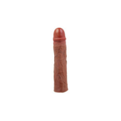 PRETTY LOVE - DEREK GUAINA PER PENE CON ESTENSIONE 7,6 CM MULATTO