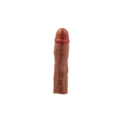 PRETTY LOVE - STEVENSON GUAINA PER PENE CON ESTENSIONE DA 7,6 CM MULATTO