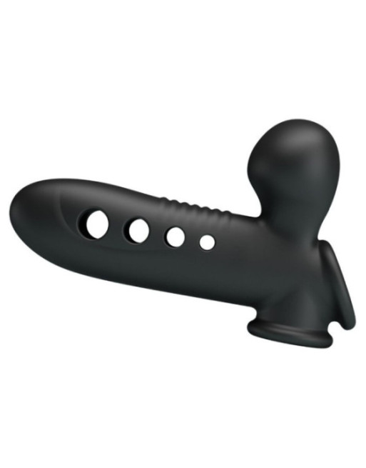 PRETTY LOVE - MANICOTTO PER PENE CRANE CON AIRBAG NERO