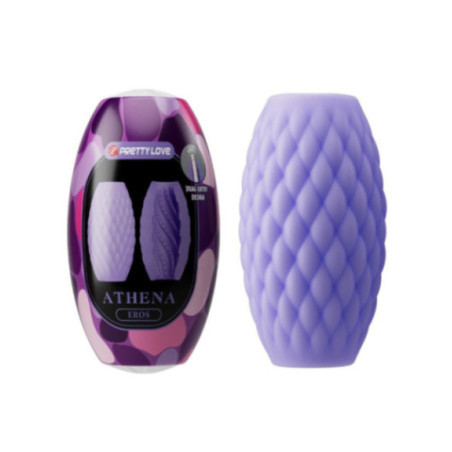 PRETTY LOVE - ATHENA EROS SILICONE MASTURBATORE MASCHILE VIOLA