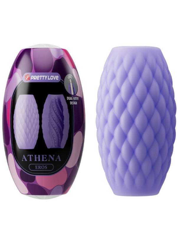 PRETTY LOVE - ATHENA EROS SILICONE MASTURBATORE MASCHILE VIOLA