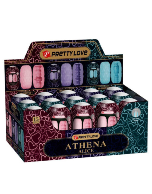 PRETTY LOVE - ATHENA ALICE PACK 15 VARI MASTURBATORI MASCHILI