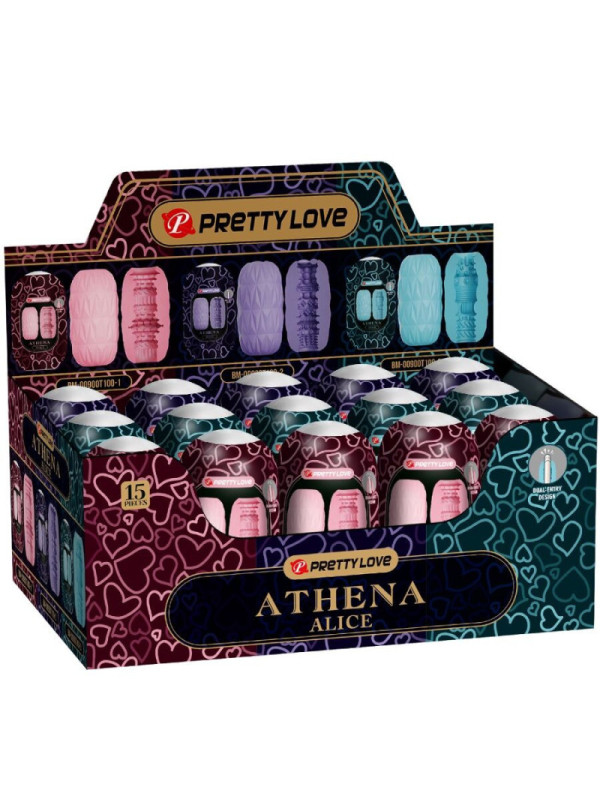 PRETTY LOVE - ATHENA ALICE PACK 15 VARI MASTURBATORI MASCHILI