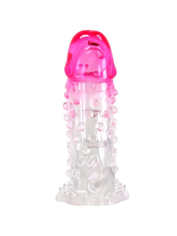 PRETTY LOVE - GUAINA DI ALLARGAMENTO REALISTICA WILFORD CON PENE RILIEVO ROSA