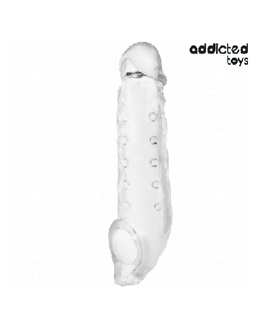 ADDICTED TOYS - ESTENSIONE PENE TRASPARENTE TAGLIA S 23 CM
