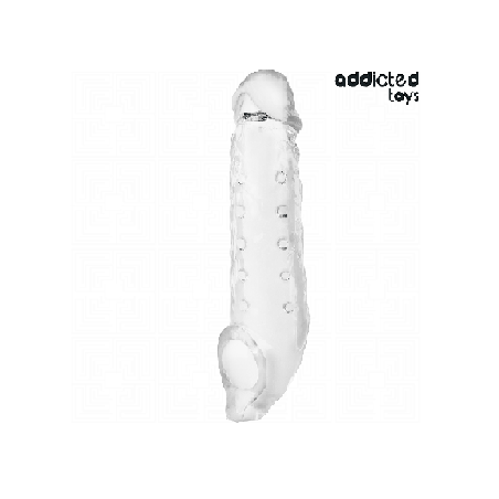 ADDICTED TOYS - ESTENSIONE PENE TRASPARENTE TAGLIA S 23 CM
