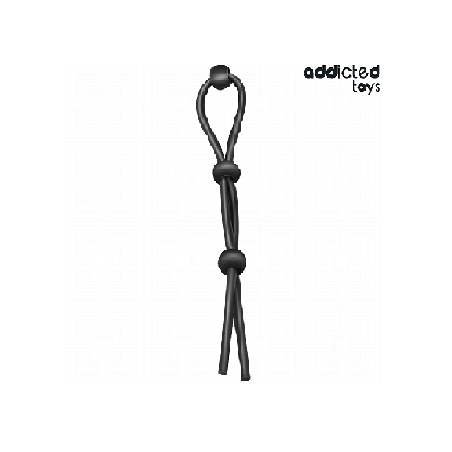 ADDICTED TOYS - CORDA IN SILICONE PER IL PENE A TRIPLO ANELLO