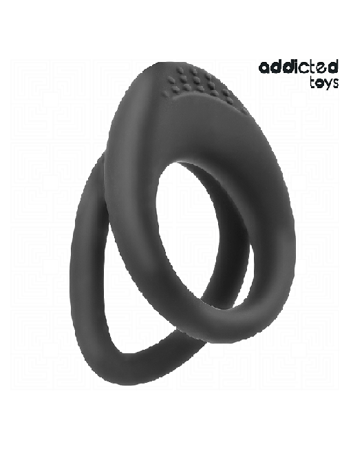 ADDICTED TOYS - ANELLO PER PENE A DOPPIA TEXTURE