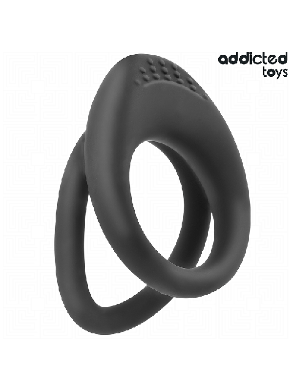 ADDICTED TOYS - ANELLO PER PENE A DOPPIA TEXTURE