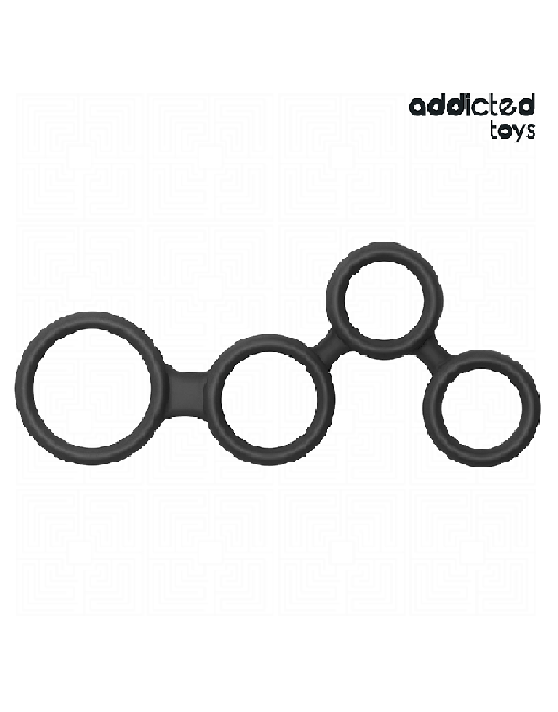 ADDICTED TOYS - ANELLO PER PENE CON DIVISORI PER TESTICOLI