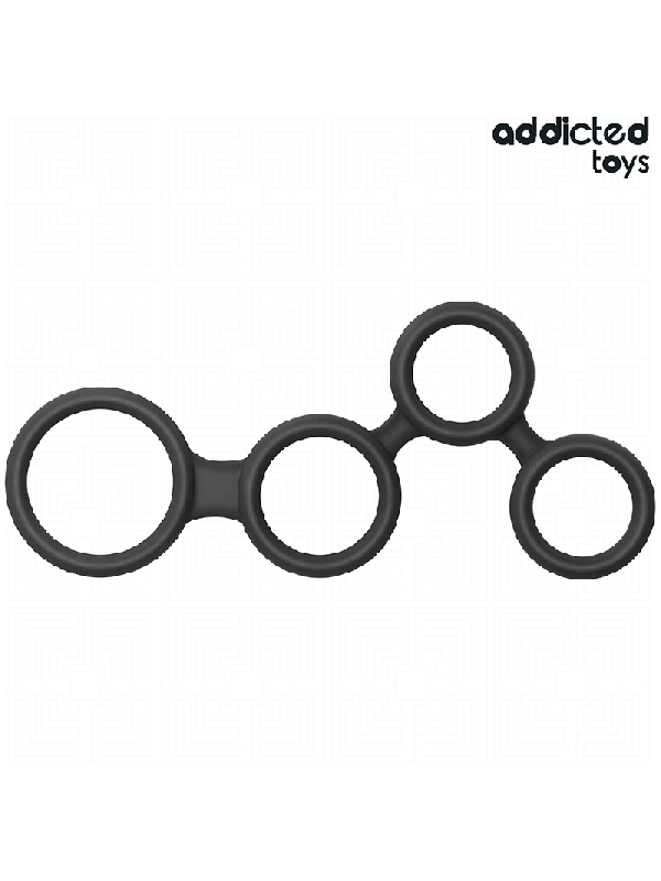 ADDICTED TOYS - ANELLO PER PENE CON DIVISORI PER TESTICOLI