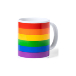 PRIDE - COPPA BANDIERA LGBT IN SCATOLA SINGOLA KRAFT /it/pt/it/fr/it/