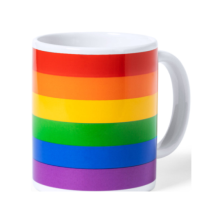 PRIDE - COPPA BANDIERA LGBT IN SCATOLA SINGOLA KRAFT /it/pt/it/fr/it/