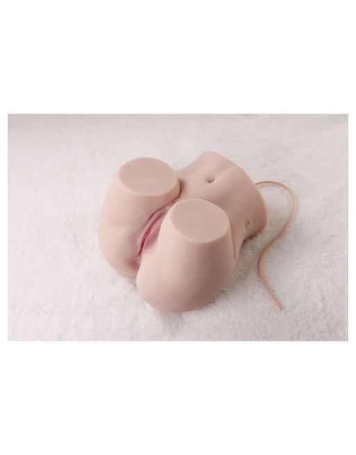 XISE - MASTURBATORE VAGINA REALISTICO CON VIBRAZIONE E ASPIRAZIONE E TELECOMANDO 6 KG