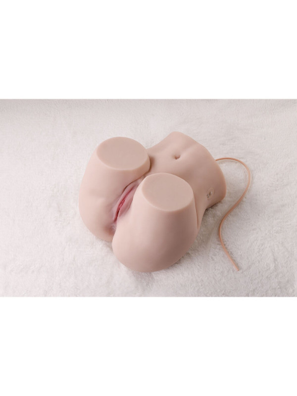 XISE - MASTURBATORE VAGINA REALISTICO CON VIBRAZIONE E ASPIRAZIONE E TELECOMANDO 6 KG