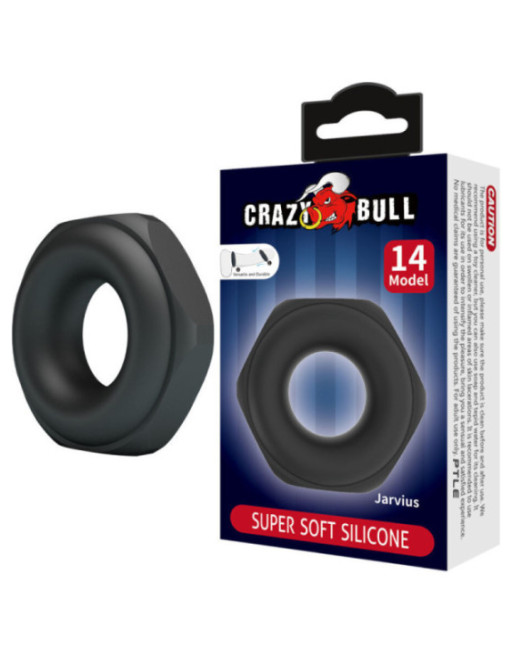 CRAZY BULL - ANELLO IN SILICONE JARVIUS MODELLO 14